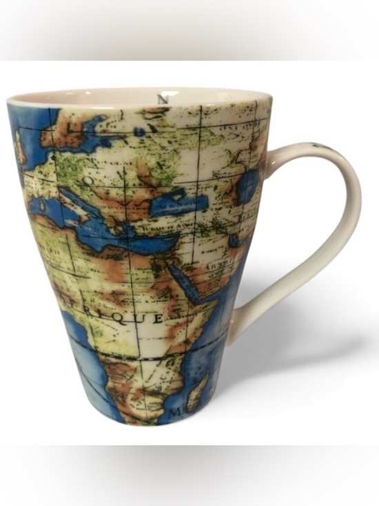 Paul Cardew Other - The Globe Coffee Tea Mug by Paul Cardew - Compass
